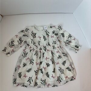 Baby Girls CARTERS Christmas Dress 18 months
